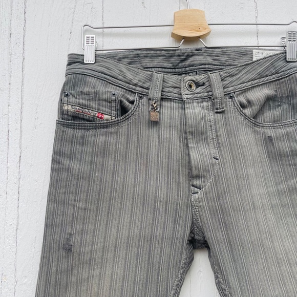 DIESEL Thanaz Skinny Jeans | Men’s W26 L32 | Slim Fit | Grey | Wash 0804M - Picture 2 of 7